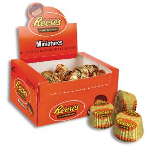 Reese's Miniature Peanut Butter Cups - 105ct Display Box