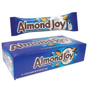 Almond Joy Candy Bars - 36ct Display Box