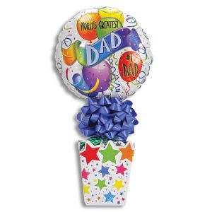 Father's Day Decorative Box Kelliloons - Hard Candy