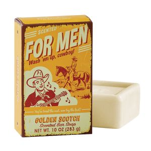 For Men Scented Bar Soap - Golden Scotch