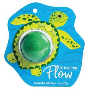 Go with the Flow Sea Turtle Coconut Milk Bath Bomb 1