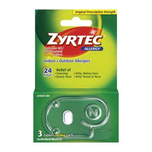 Zyrtec Allergy Relief Tablets
