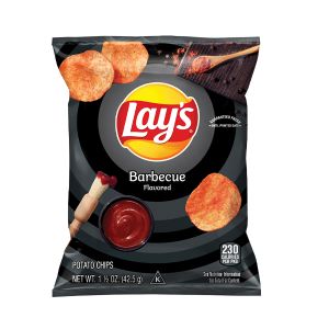 Lay's Barbecue Flavored Potato Chips - Large Single Serving Size