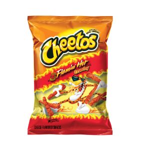 Cheetos Flamin' Hot Crunchy Cheese Snacks - Large Single Serving Size