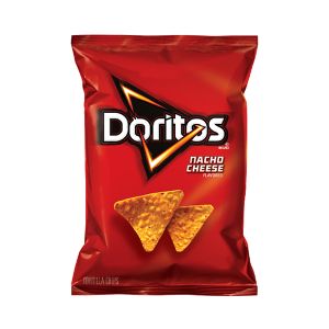 Doritos Nacho Cheese Tortilla Chips - Large Single Serving Size