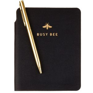 Pocket Journal and Pen Set - Busy Bee