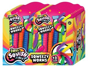 12-Piece Sqweezy Worms