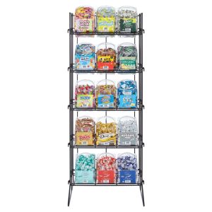 15ct Compact Shelf Floor Display for Changemaker Candy Display Tubs
