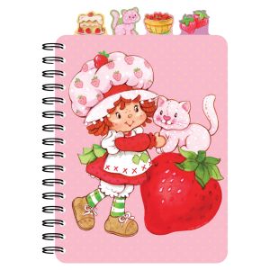 4-Tab Journal - Strawberry Shortcake