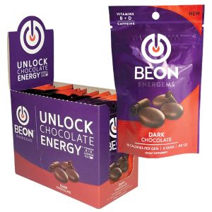 BeOn Energems Caffeinated Chocolate - Dark Chocolate