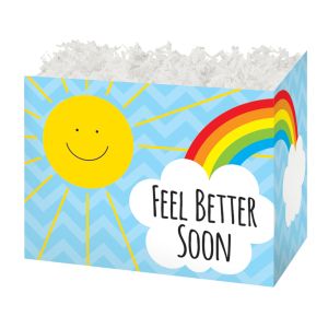 Gift Basket Box - Feel Better Sunshine - Large