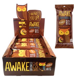 Awake Caffeinated Chocolate-Coated Peanut Bits