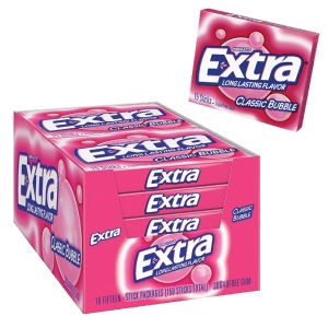 Wrigley's Extra Sugar-Free Gum Slim Pack - Classic Bubble