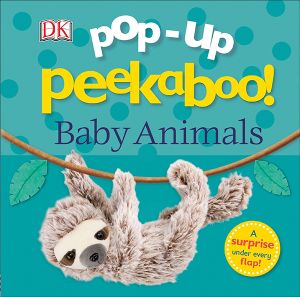 Pop-Up Peekaboo Board Book - Baby Animals