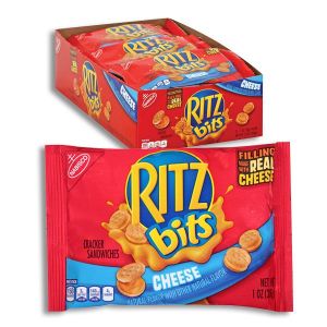 Nabisco Ritz Bits Cheese Cracker Sandwiches - 12ct Display Box