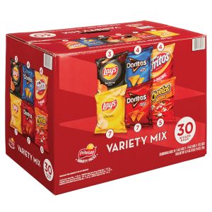 Frito Lay Variety Mix Assortment Pack - Large Single Serving Size Bags
