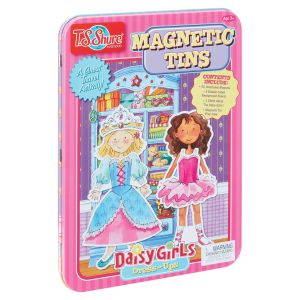 Magnetic Activity Tin - Daisy Girls Dress Up