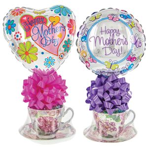 Mother's Day Tea Cup Kelliloons - Hard Candy