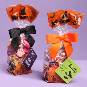 Halloween Candy Bags - Hard and Chewy Candy Variety Mix