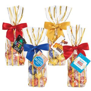 Boss's Day Candy Gift Bags - Chocolate
