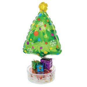 Christmas Tree Kelliloons Gift Set with Lindt Lindor Chocolate Truffles