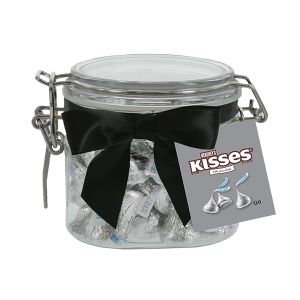 Apothecary Gift Jar With Hershey Kisses