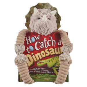 Plush Dino and Book Gift Set