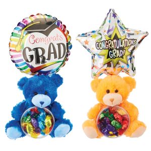 Graduation Bright Bear Kelliloon With Hard Candy