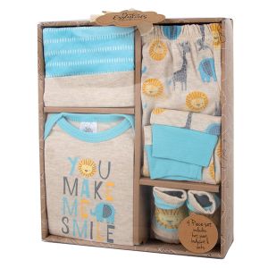4-Piece Baby Gift Box Set - You Make Me Smile