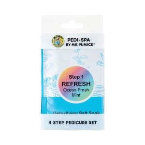 Pedi-Spa 4-Step Pedicure Set - Refresh - Ocean Fresh Mint