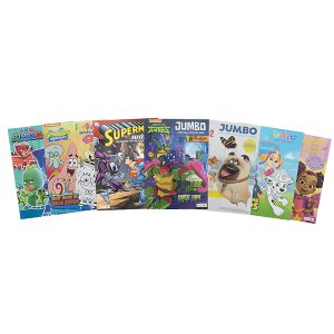 Jumbo Licensed Coloring & Activity Book