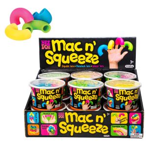 Nee Doh the Groovy Glob Stress Ball - Mac n' Squeeze