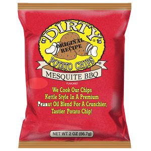 Dirty All Natural Potato Chips - Mesquite Barbecue
