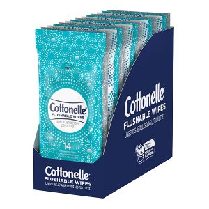 Cottonelle Flushable Wipes 1