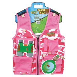 Nature Bound Kid's Cargo Vest - Pink