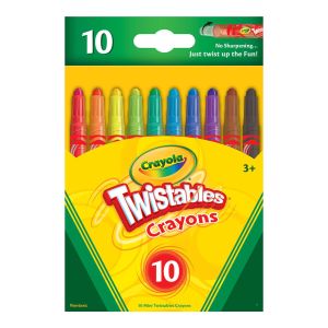 Crayola Mini Twistables Crayons - 10-Count
