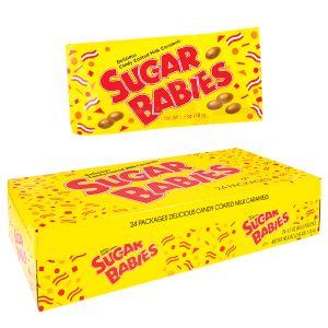Sugar Babies Candy-Coated Caramels - 24ct Display Box