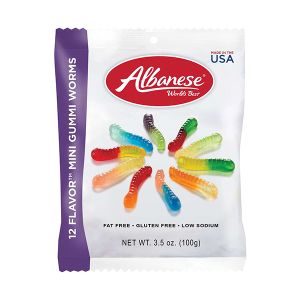 Albanese 12 Flavor Mini Gummi Worms