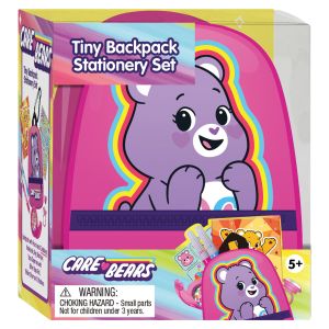 Tiny Backpack Stationery Set - Care Bears