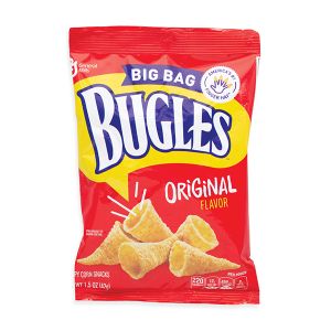 Bugles Original Crispy Corn Snacks - Large Single Serving Size