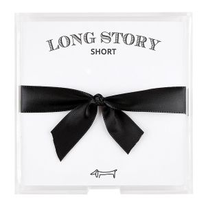 Square Acrylic Tray with Notepaper - Long Story Short