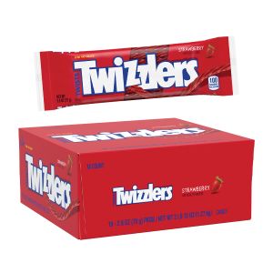 Twizzlers Strawberry Licorice Twists - 18ct Display Box