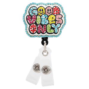Sparkle and Shine Badge Reel - Good Vibes Only