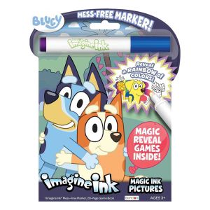 Imagine Ink Mess-Free Game Book - Bluey
