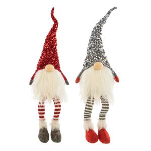 Extra Large Light-Up Sequin Gnome Shelf Sitter