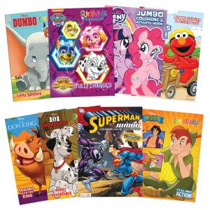Jumbo Licensed Coloring and Activity Book