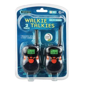 2-Pack Realistic Style Walkie Talkies