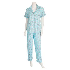 Women's Polysuede Pajama Set - Owl