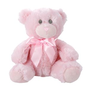 Seated Teddy Bear - Pink