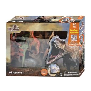 10-Piece Play Set - Dinosaur